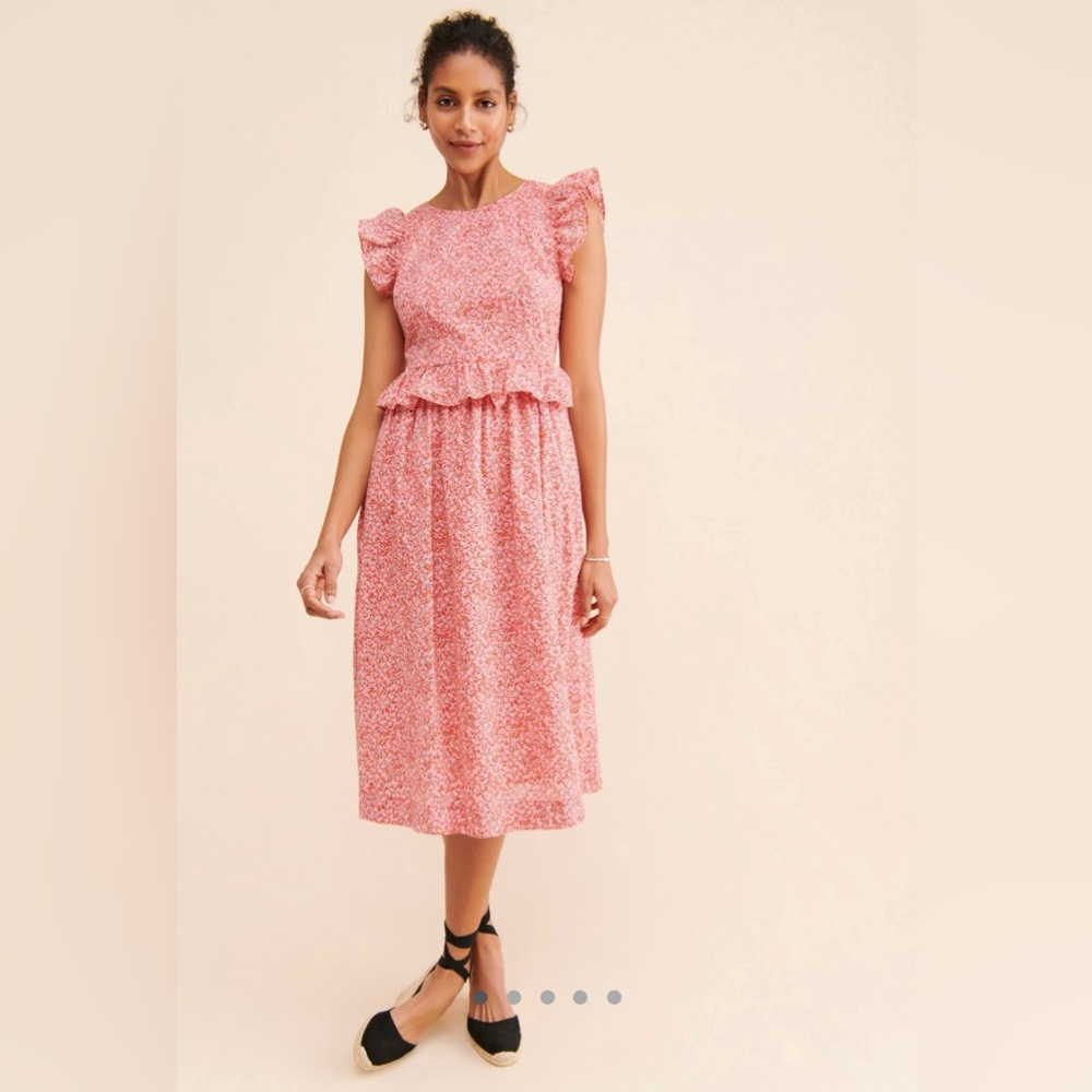ANTHROPOLOGIE Vero Moda Urba Midi Dress